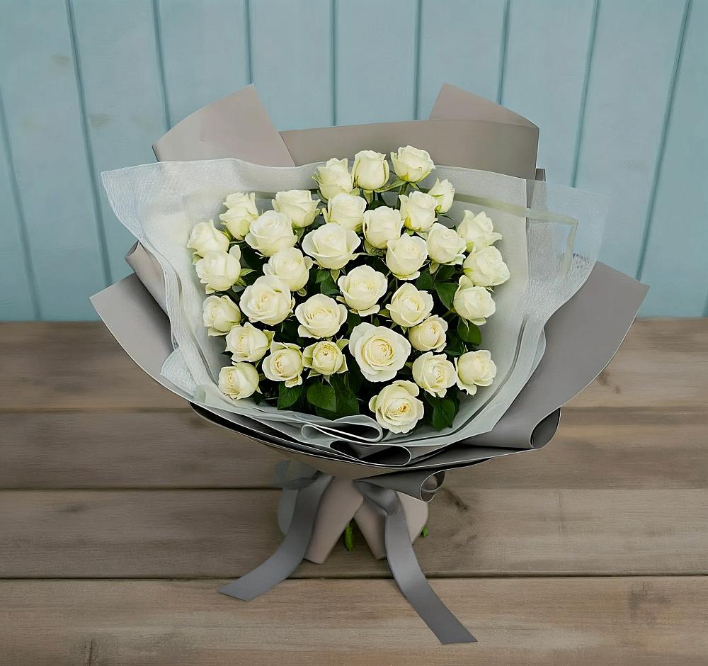 Букет Белоснежная нежность в Чистополе