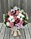 Букет цветов из: Альстромерии, Гвоздики, Розы и Хризантемы в Чистополе