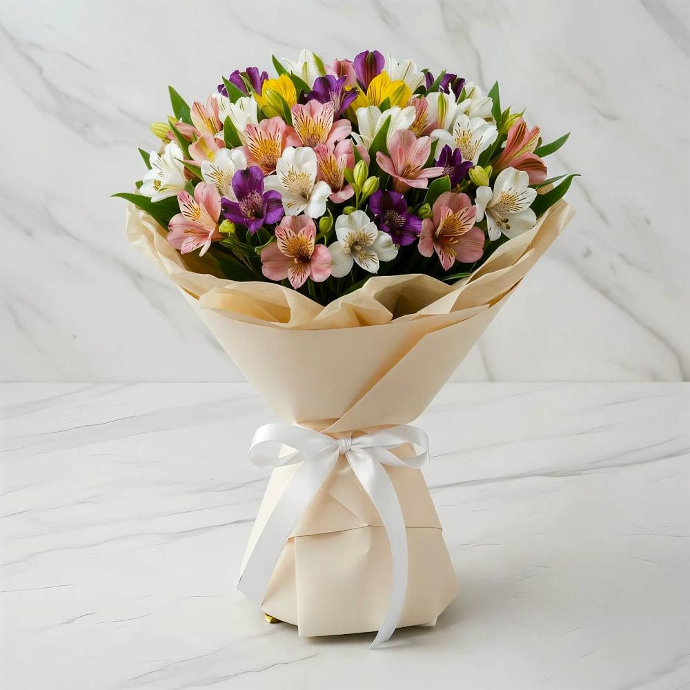 Букет цветов из: Альстромерии в Чистополе