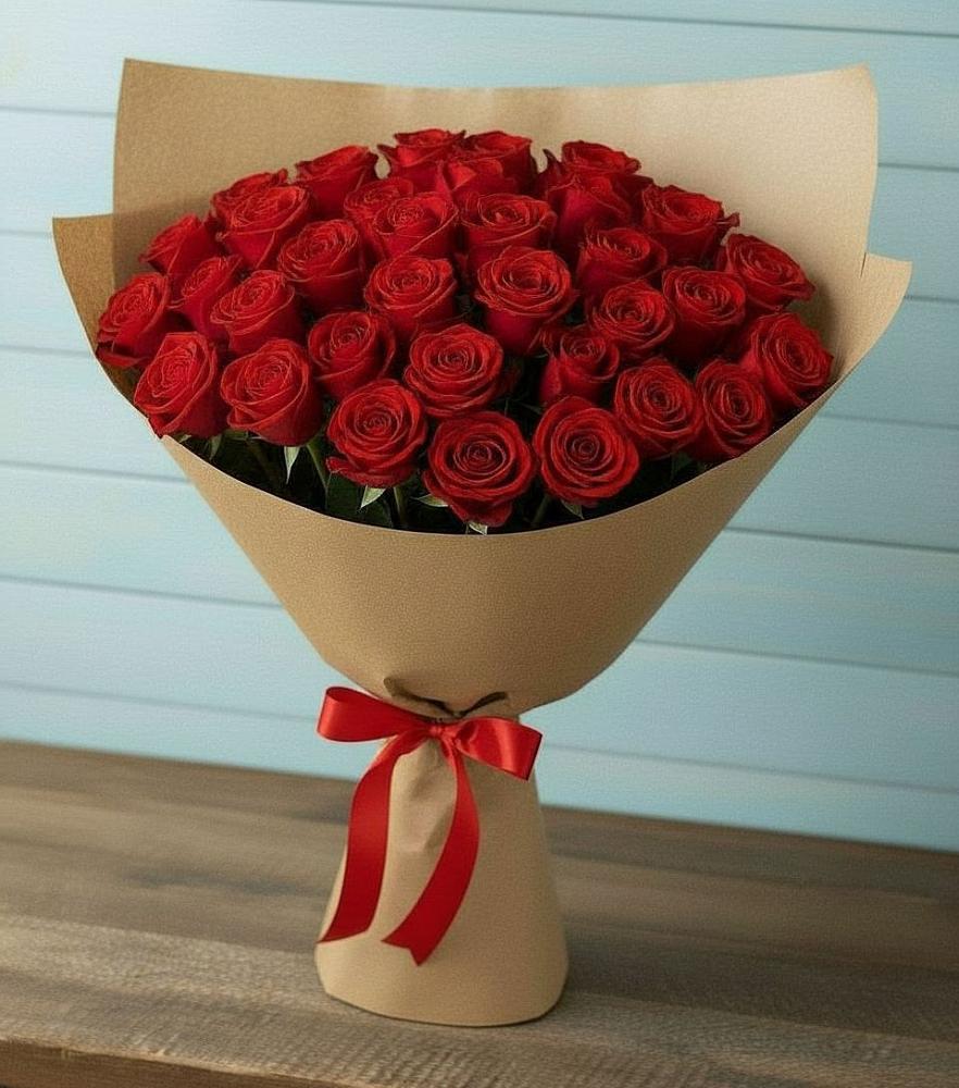 Букет Красные розы Милано в Чистополе