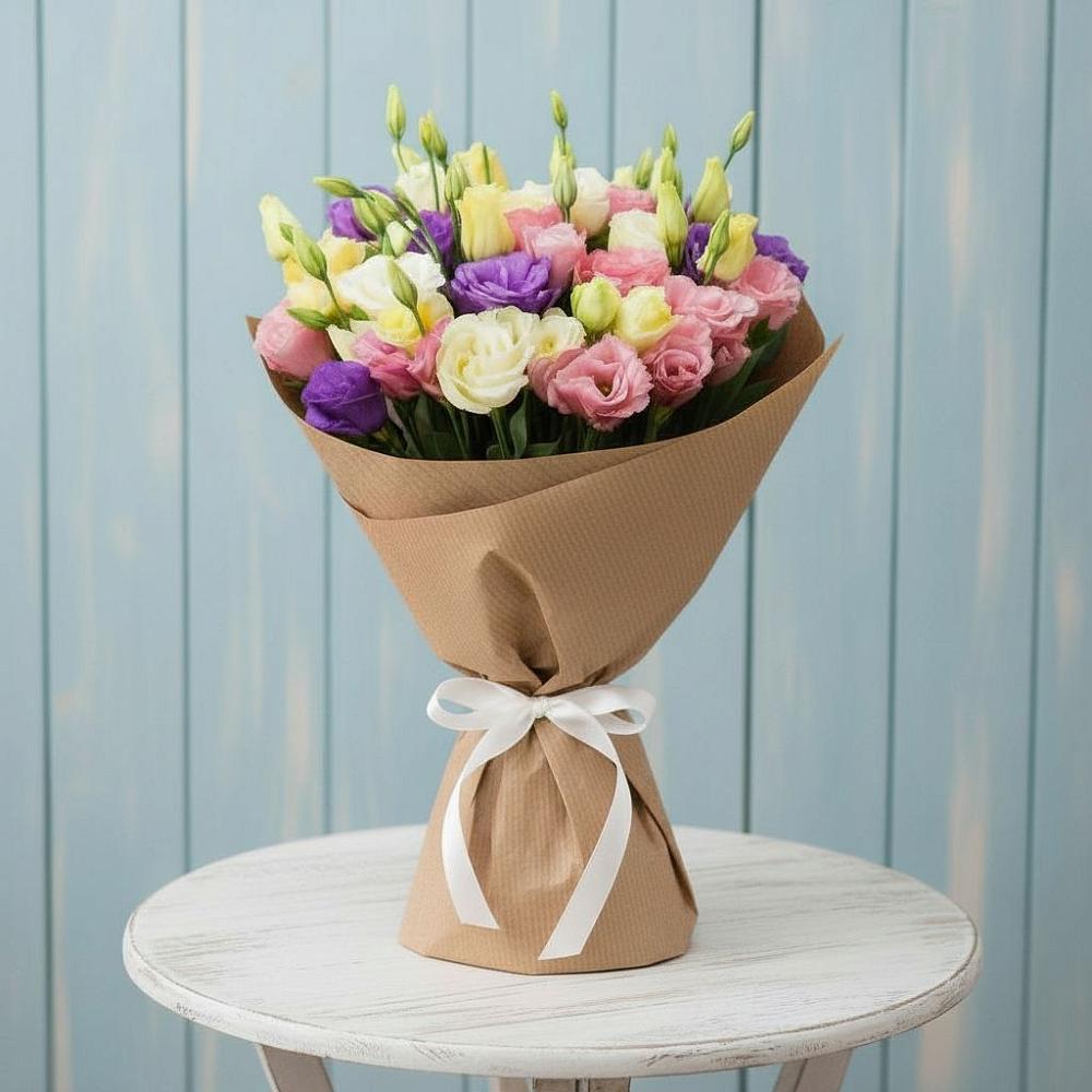 Букет цветов из: Лизиантусы в Чистополе