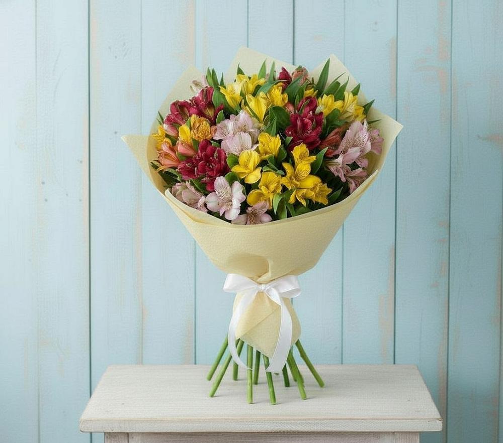 Букет цветов из: Альстромерии в Чистополе