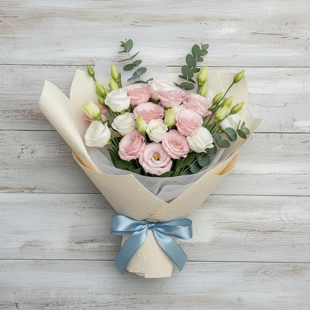 Букет цветов из: Лизиантусы в Чистополе